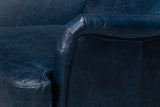 Elite Wing Luxurious Leather Upholstered Armchair