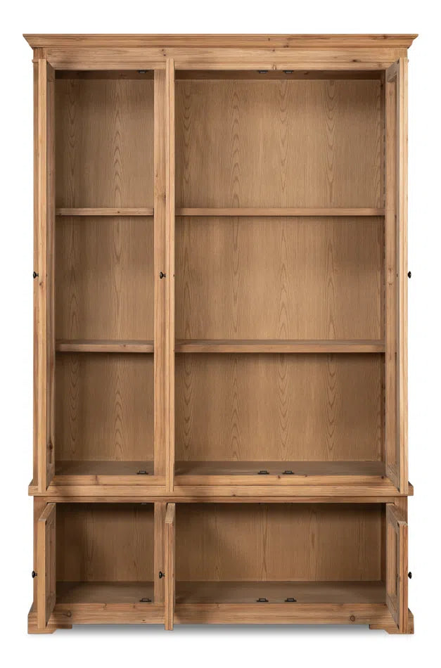 Tanner Natural Reclaimed Pine Bookcase