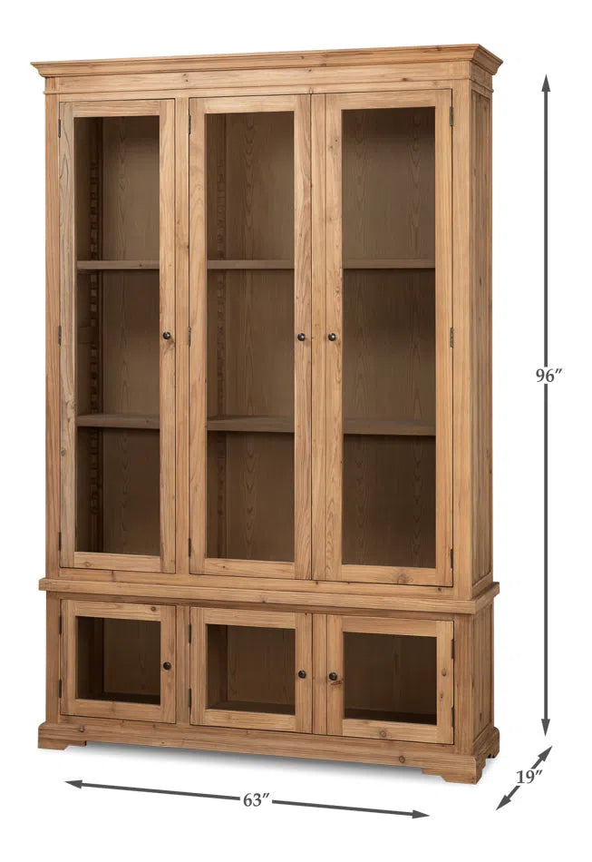 Tanner Natural Reclaimed Pine Bookcase