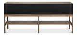 Adler Natural Wooden Rectangular Console Table