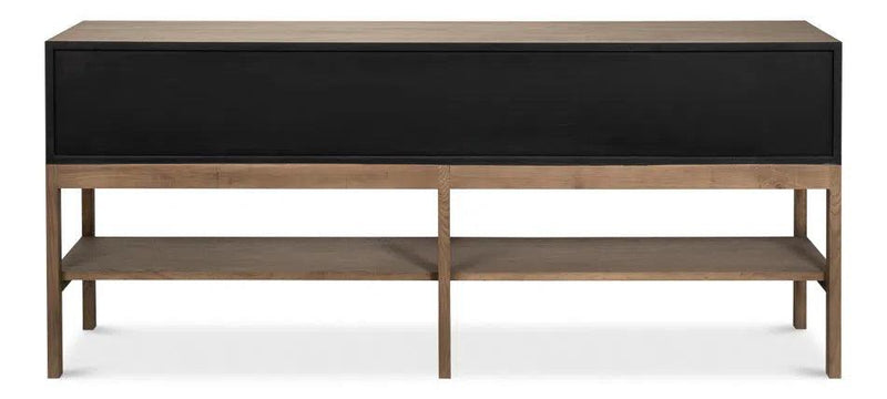 Adler Natural Wooden Rectangular Console Table