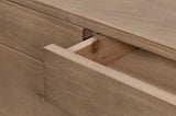 Adler Natural Wooden Rectangular Console Table