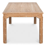 Modern Oak Wood Brighton Dining Table