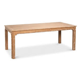 Modern Oak Wood Brighton Dining Table