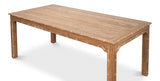 Modern Oak Wood Brighton Dining Table