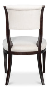 Bennedict Elegant Cream Modern Comfort Side Chair (Set Of 2)