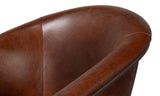 Nagel Leather Upholstery Modern Leather Chair