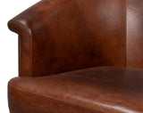 Nagel Leather Upholstery Modern Leather Chair