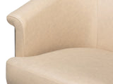 Nagel Leather Upholstery Modern Leather Chair