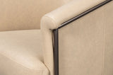 Nagel Leather Upholstery Modern Leather Chair