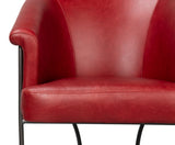 Nagel Leather Upholstery Modern Leather Chair