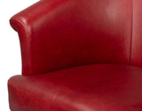 Nagel Leather Upholstery Modern Leather Chair