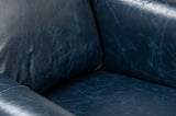 Vandike Leather Upholstery Stylish Armchair