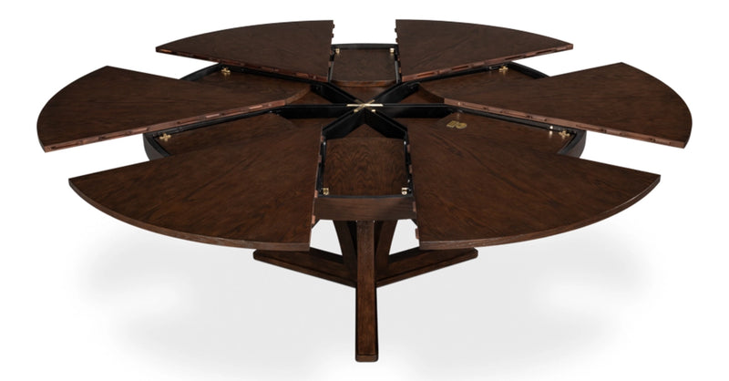 Casual Jupe Effortless Expansion Round Dining Table