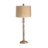 Barley Twist Buffet Handcarved Design Table Lamp