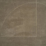 Lineal Poem Moss Wool Area Rug By Linie Design