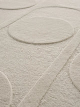 Orb Alliance Chalk Wool Area Rug By Linie Design