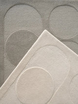 Orb Alliance Grey Wool Area Rug By Linie Design