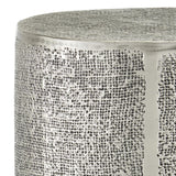 Kabeen Silver Accent Table