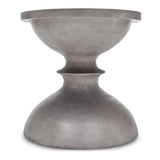 59" Spindle Reinforced Concrete Round Dining Table - LOOMLAN - Urbia - Outdoor Dining Tables