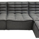 5PC Corner Modular Sectional In Grey