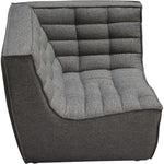 5PC Corner Modular Sectional In Grey