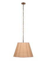 Scalloped 1-Light Hanging Pendant