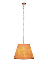 Scalloped 1-Light Hanging Pendant