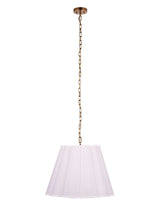 Scalloped 1-Light Hanging Pendant