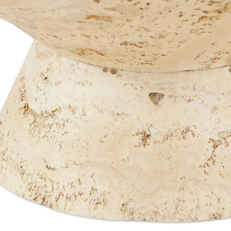 Lubo Travertine Large Bowl