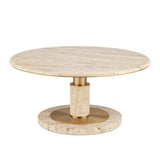 Miles Travertine Cocktail Table