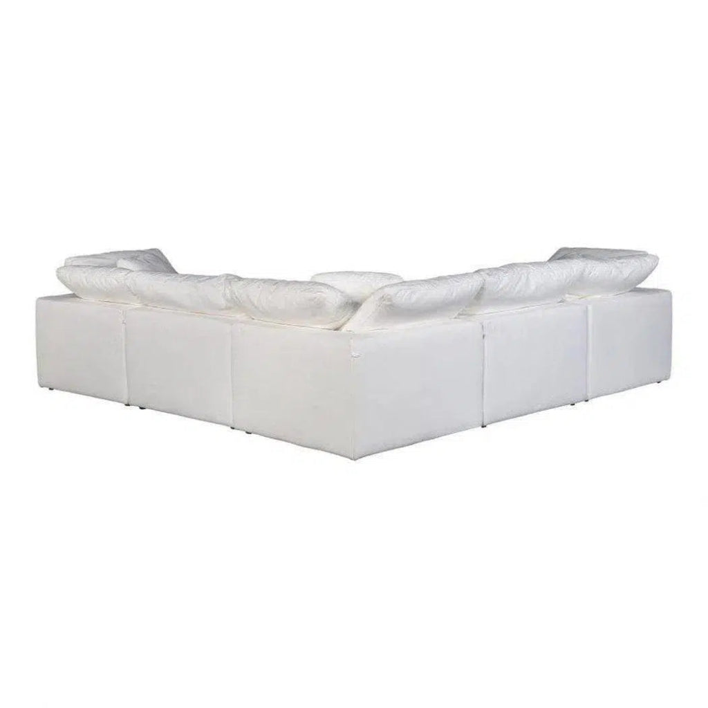 5PC Performance Terra White Modular - LOOMLAN - Moe's Home - Modular Sofas