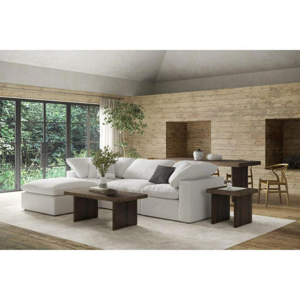 5PC Performance Terra White Modular - LOOMLAN - Moe's Home - Modular Sofas