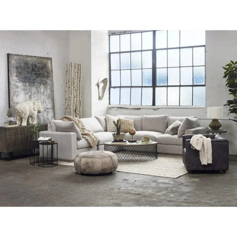 6 PC Set Taupe Linen Signature Modular Sofa - LOOMLAN - Moe's Home - Modular Sofas