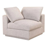 6 PC Set Taupe Linen Signature Modular Sofa - LOOMLAN - Moe's Home - Modular Sofas