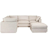 6 PC Set Taupe Linen Signature Modular Sofa - LOOMLAN - Moe's Home - Modular Sofas