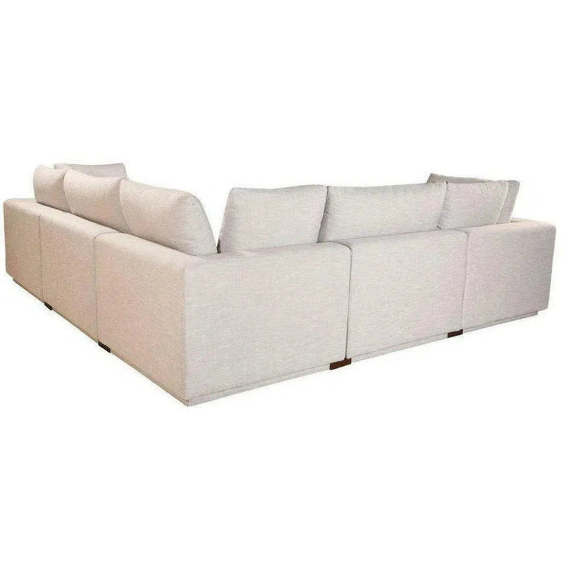 6 PC Set Taupe Linen Signature Modular Sofa - LOOMLAN - Moe's Home - Modular Sofas