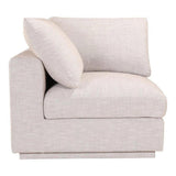 6 PC Set Taupe Linen Signature Modular Sofa - LOOMLAN - Moe's Home - Modular Sofas