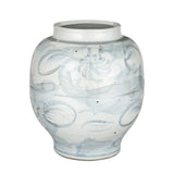 Ming-Style Countryside Large Preserve Pot