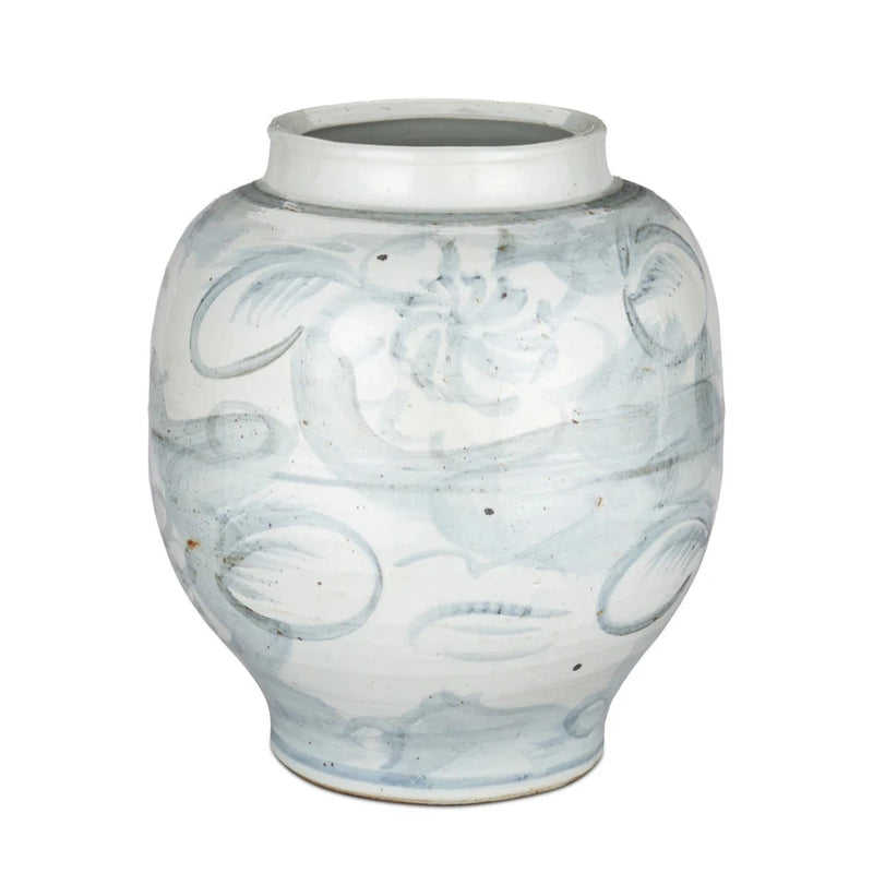 Ming-Style Countryside Large Preserve Pot