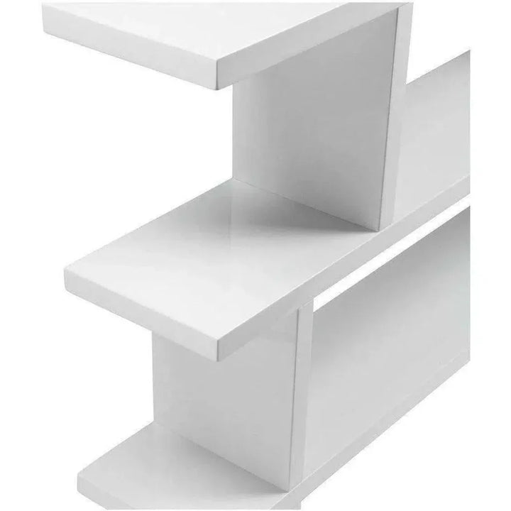 63 Inch Shelf Small White Contemporary - LOOMLAN - Moe's Home - Etageres