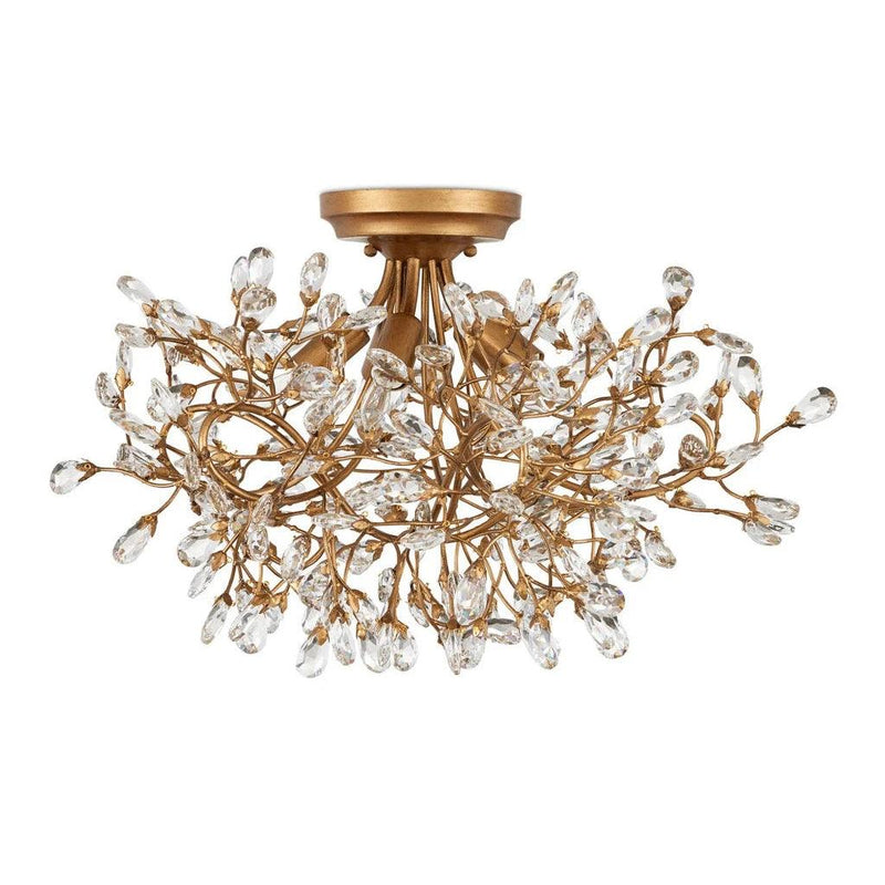 Crystal Bud Semi-Flush Mount