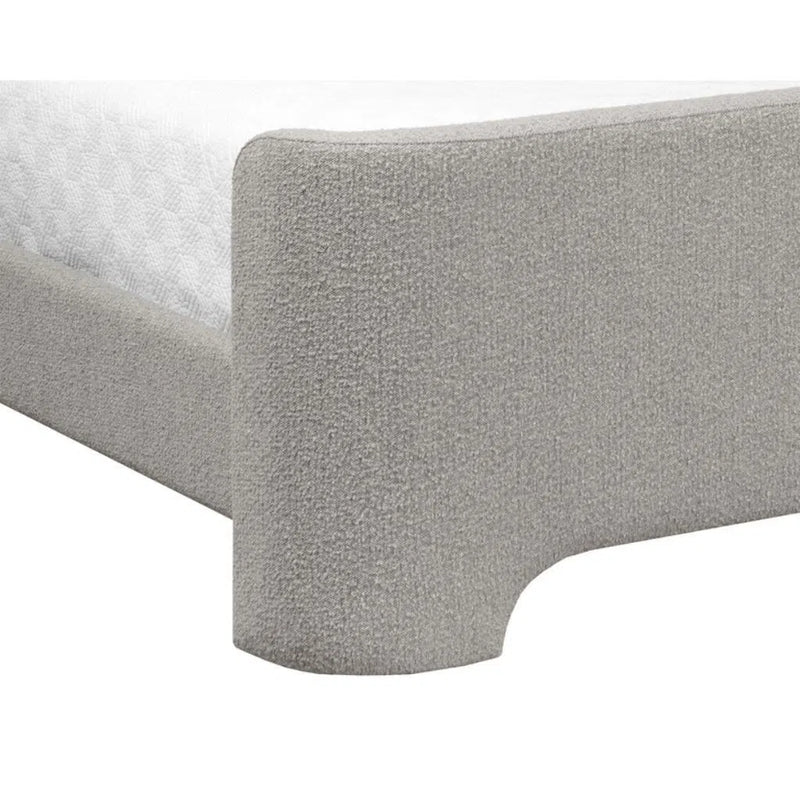 Ives Fabric Upholstered Gentle Profile Designed Bed