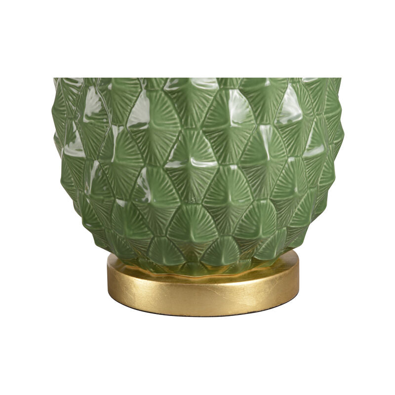 Olivia Ceramic Made With Gold Base Table Lamp