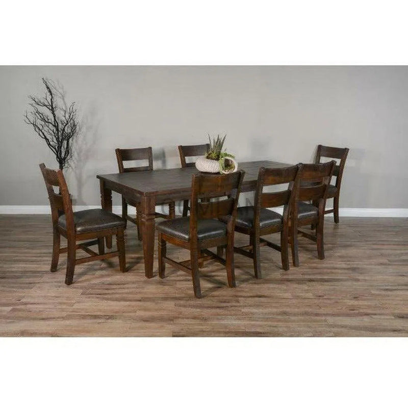 66-90" Wood Extendable Dining Table with 2 Extension Leaves Dining Tables LOOMLAN By Sunny D