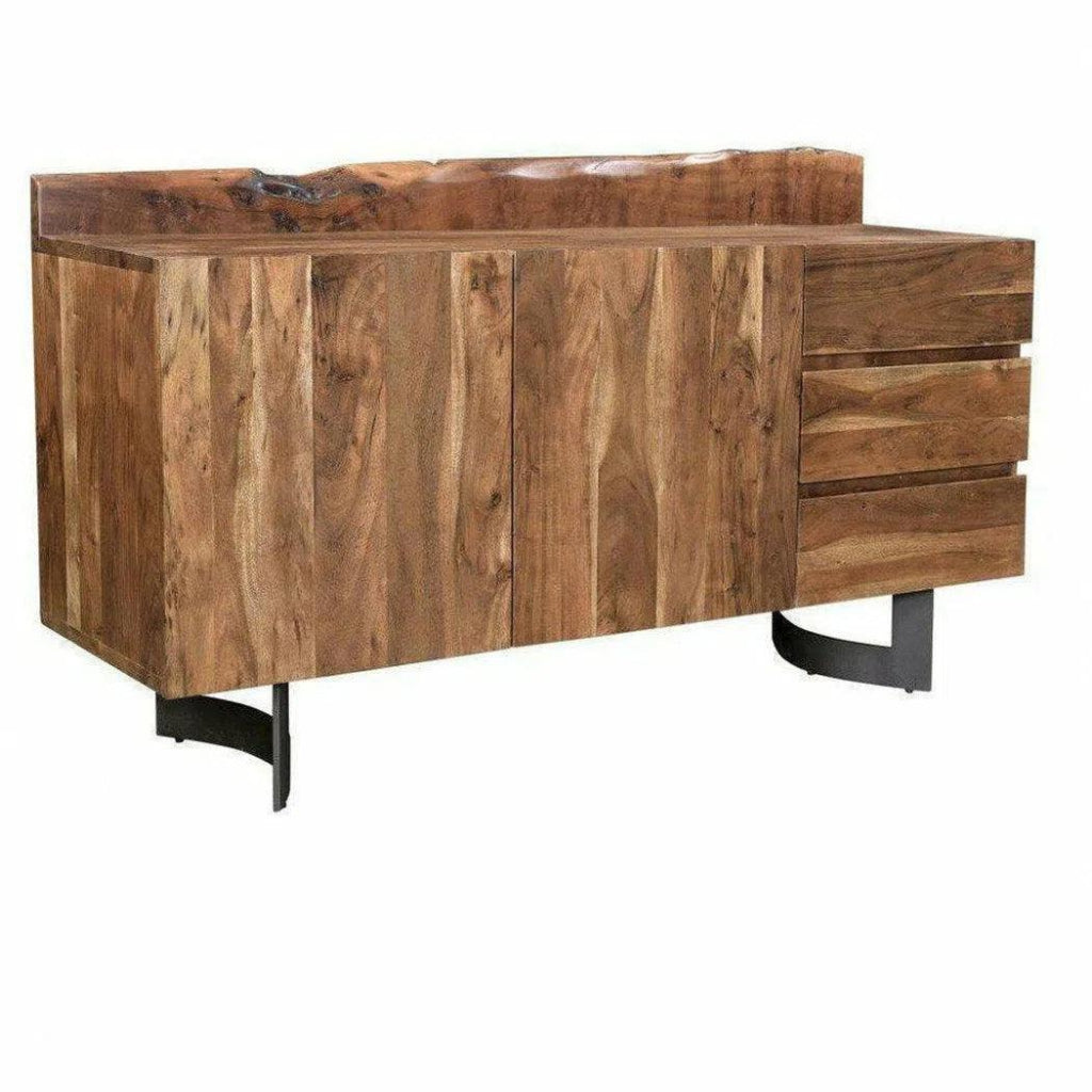 66 Inch Sideboard for Dining Room Industrial - LOOMLAN - Moe's Home - Sideboards