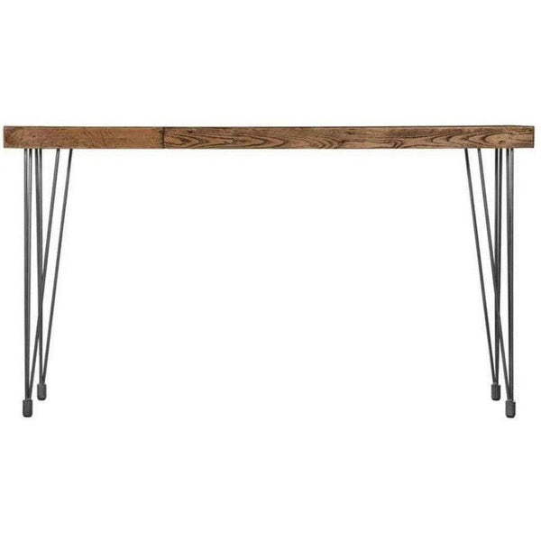 67 Inch Console Table Natural Industrial - LOOMLAN - Moe's Home - Console Tables