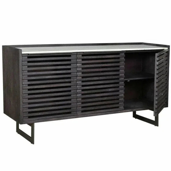 68 in Sideboard Mid Century With Marble Top - LOOMLAN - Moe's Home - Sideboards