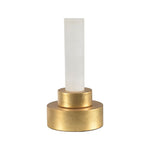 Jackie Alabaster Gold Leaf Design Table Lamp