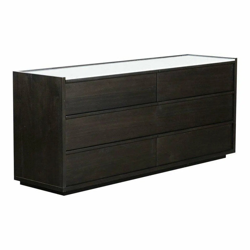 68.5 Inch Dresser Grey Contemporary Dressers LOOMLAN By Moe's Home
